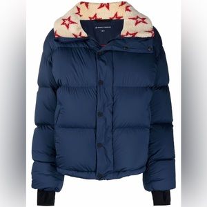 Perfect Moment - pristine condition - navy blue ski jacket size L (fits 10-12)